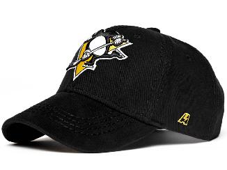Бейсболка "NHL Pittsburgh Penguins" черная