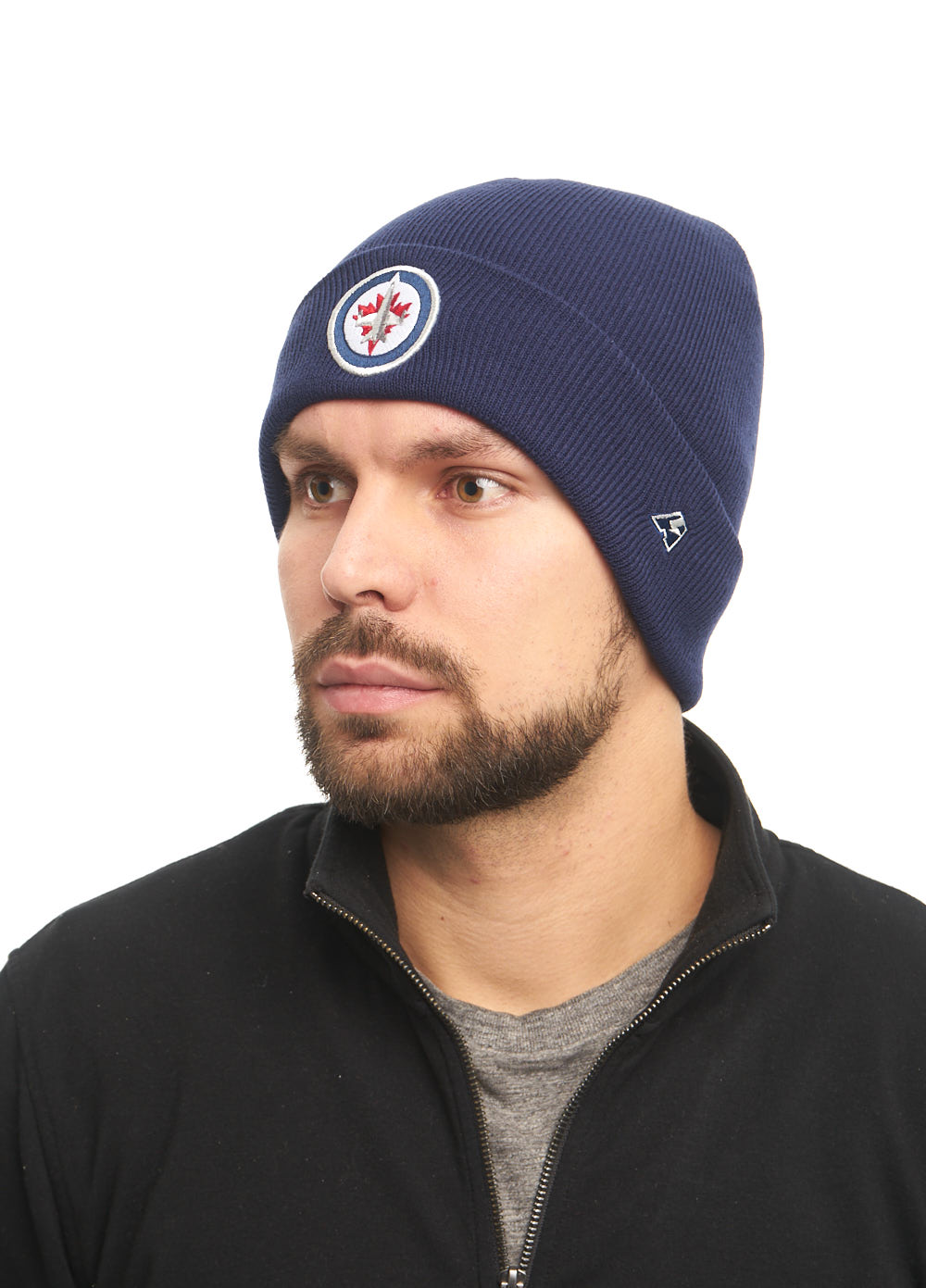 Шапка "NHL Winnipeg Jets" с вышивкой синяя