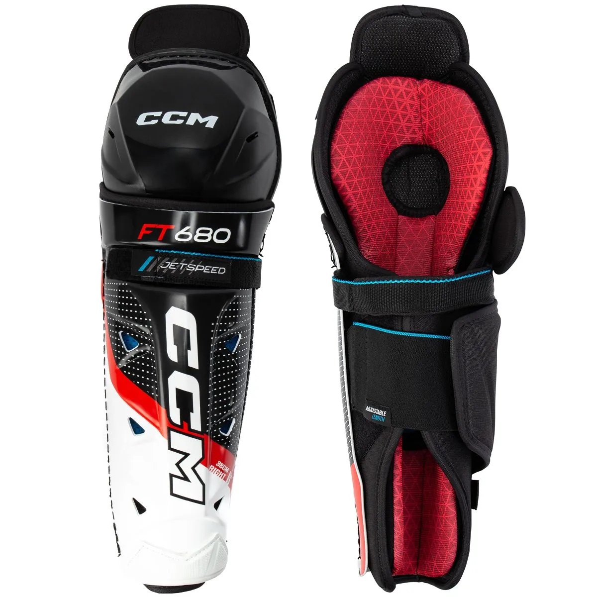 Щитки CCM JetSpeed FT 680 взрослые