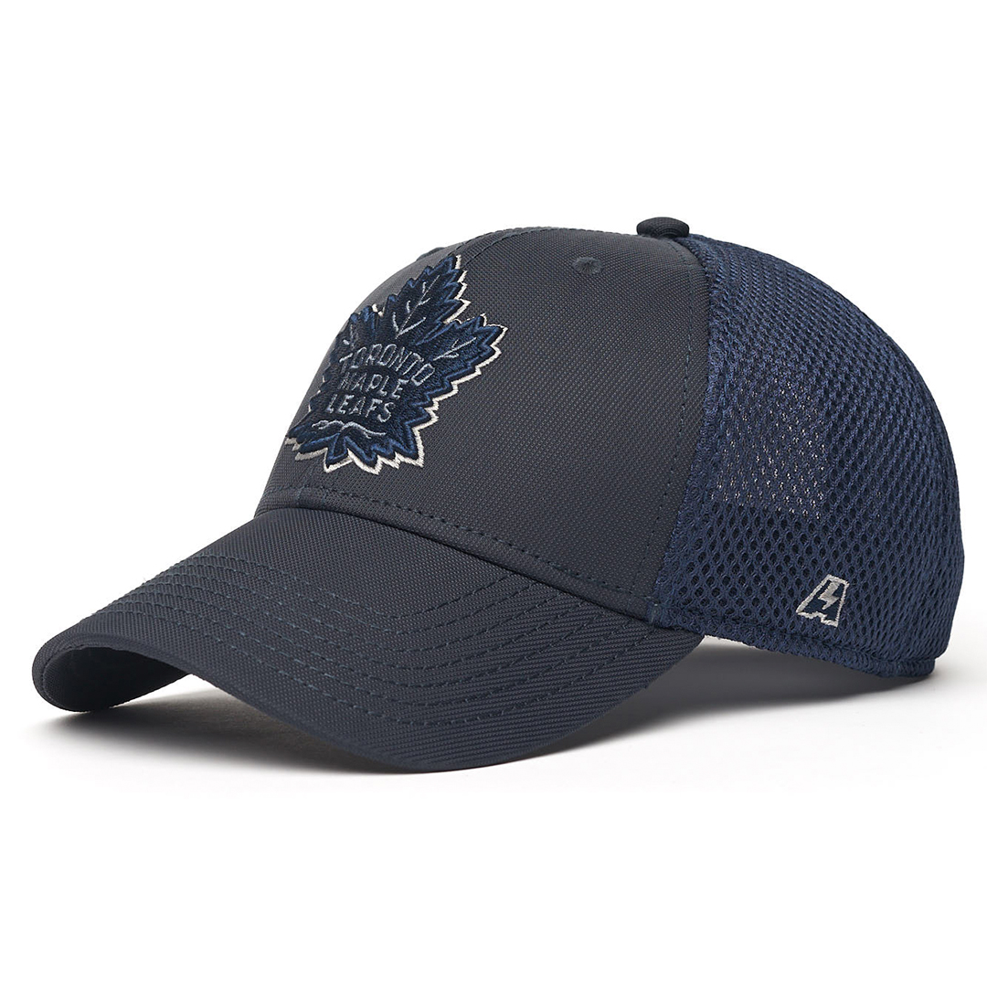 Купить Бейсболка "NHL Toronto Maple Leafs" темно-синяя с сеткой 56-57 в Казахстане — Hockey1.kz