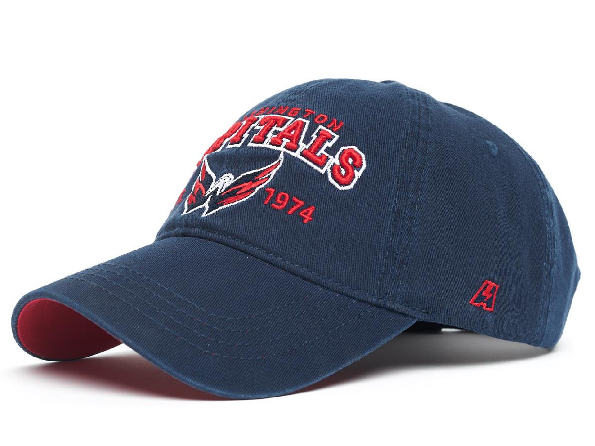 Бейсболка "NHL Washington Capitals Est. 1974" темно-синяя 55-58