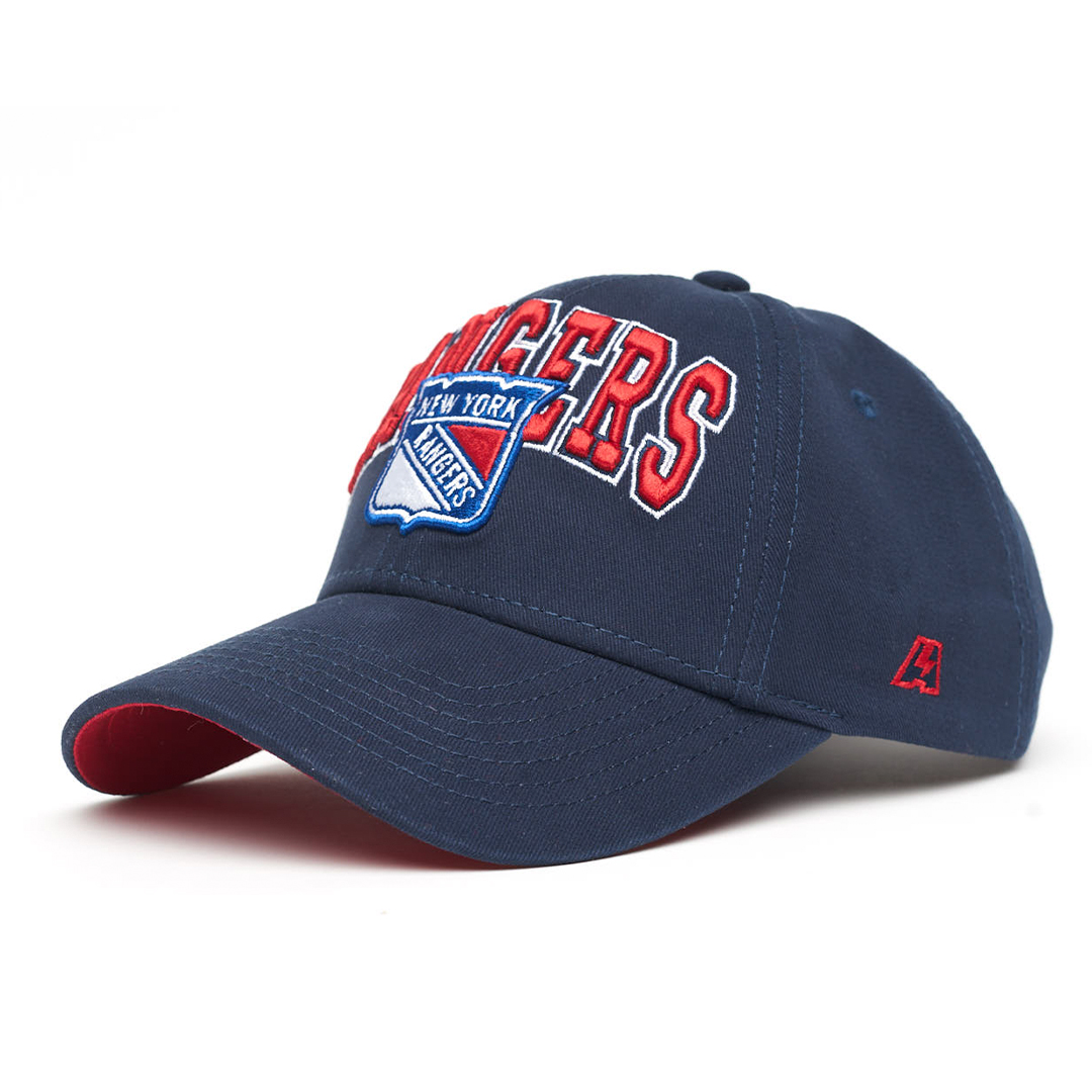 Купить Бейсболка "NHL New York Rangers" темно-сине-красная 52-54 в Казахстане — Hockey1.kz