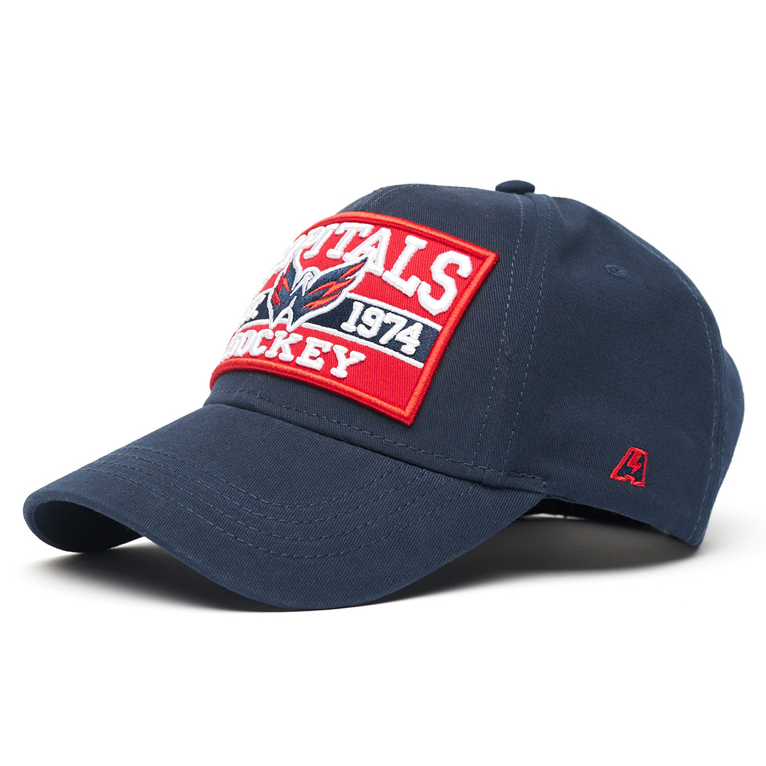 Купить Бейсболка "NHL Washington Capitals Est. 1974" темно-синяя 55-58 в Казахстане — Hockey1.kz