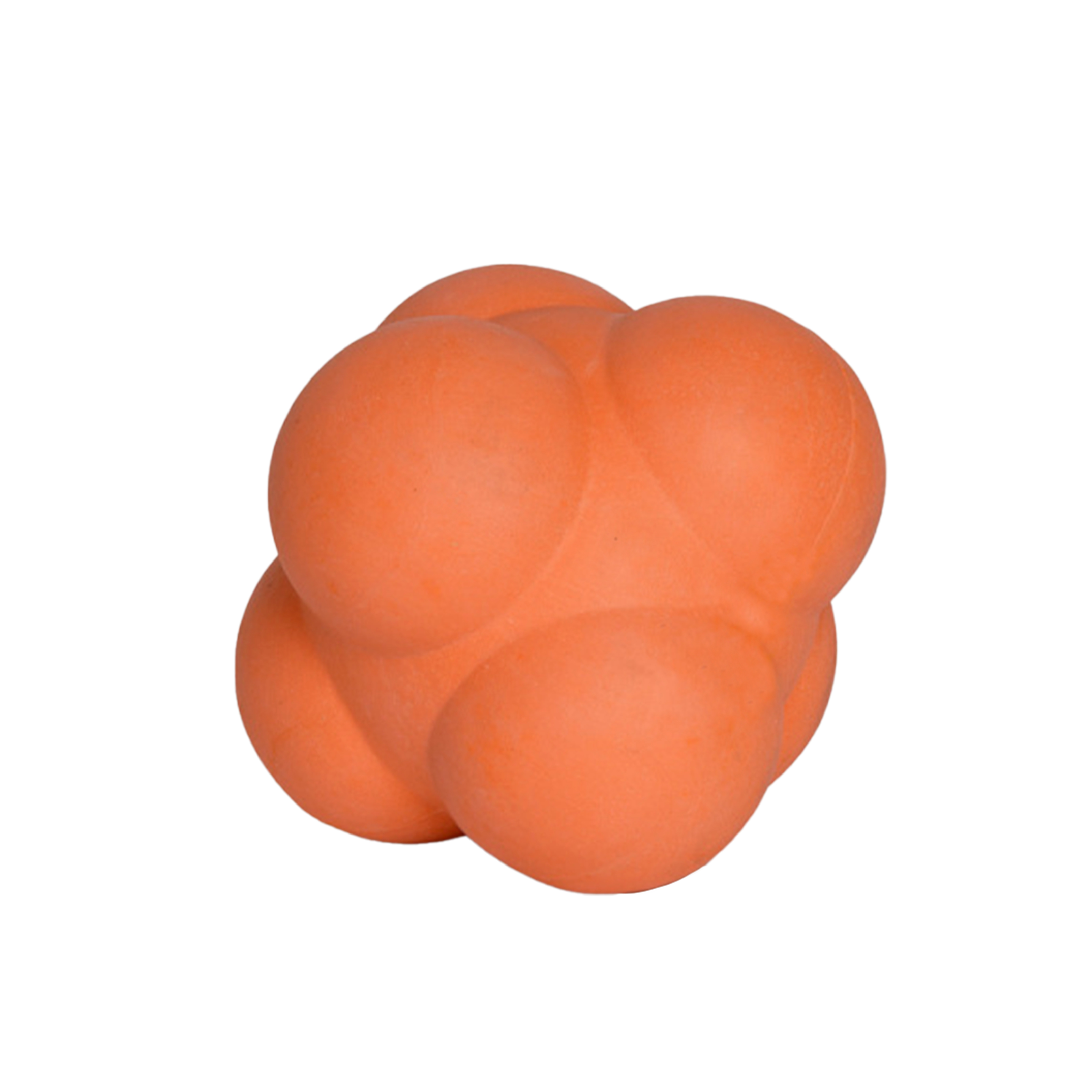 Мяч Reaction ball резиновый оранж d=9 cm