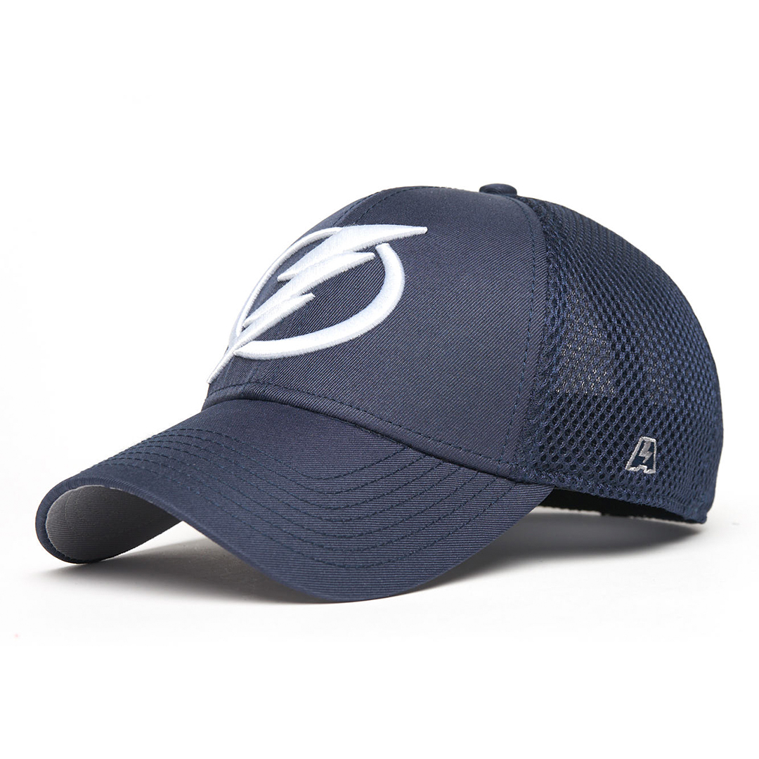 Купить Бейсболка "NHL Tampa Bay Lightings" синяя с сеткой 56-57 в Казахстане — Hockey1.kz