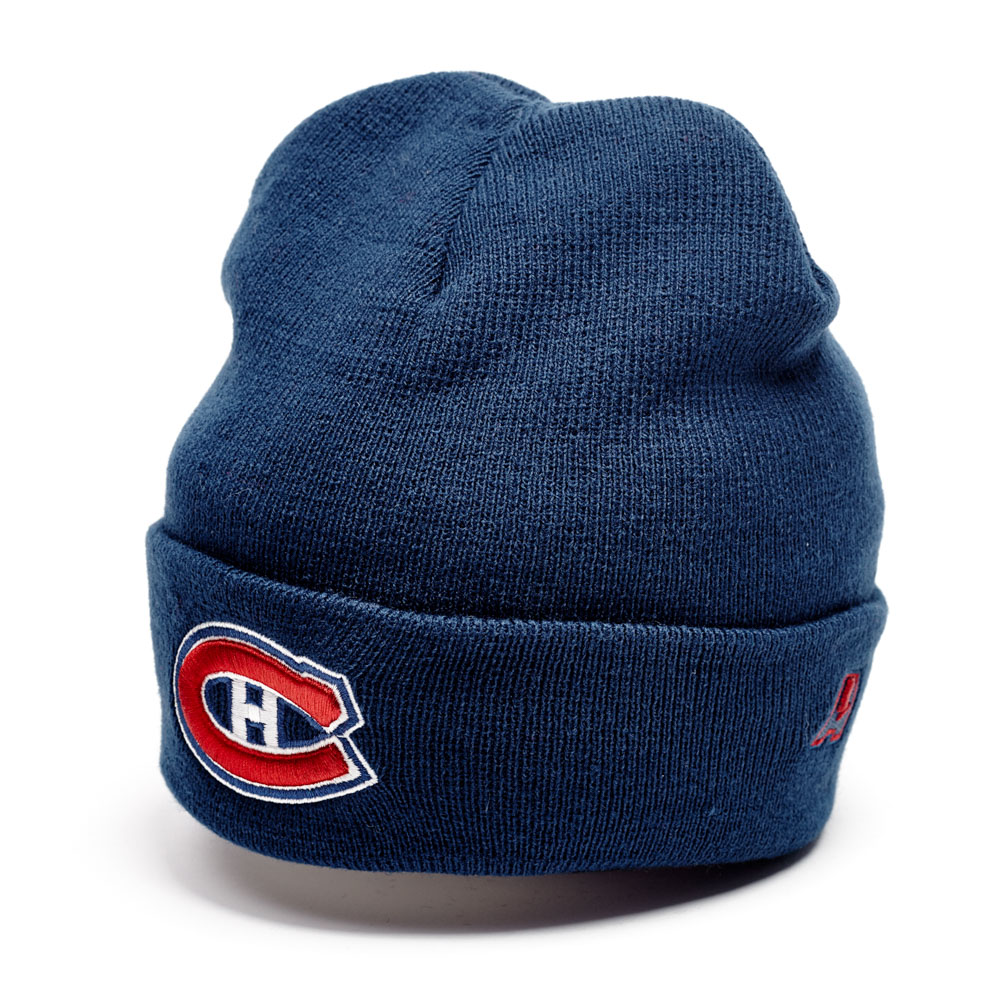 Купить Шапка "NHL Montreal Canadiens" с отворотом синяя 55-58 в Казахстане — Hockey1.kz