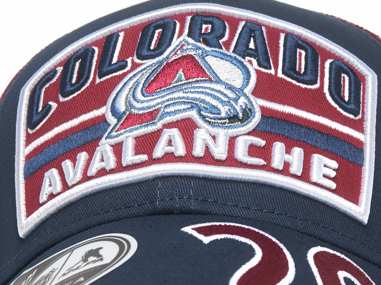 Бейсболка "NHL Colorado Avalanche" №29 сине-красная с сеткой 55-58