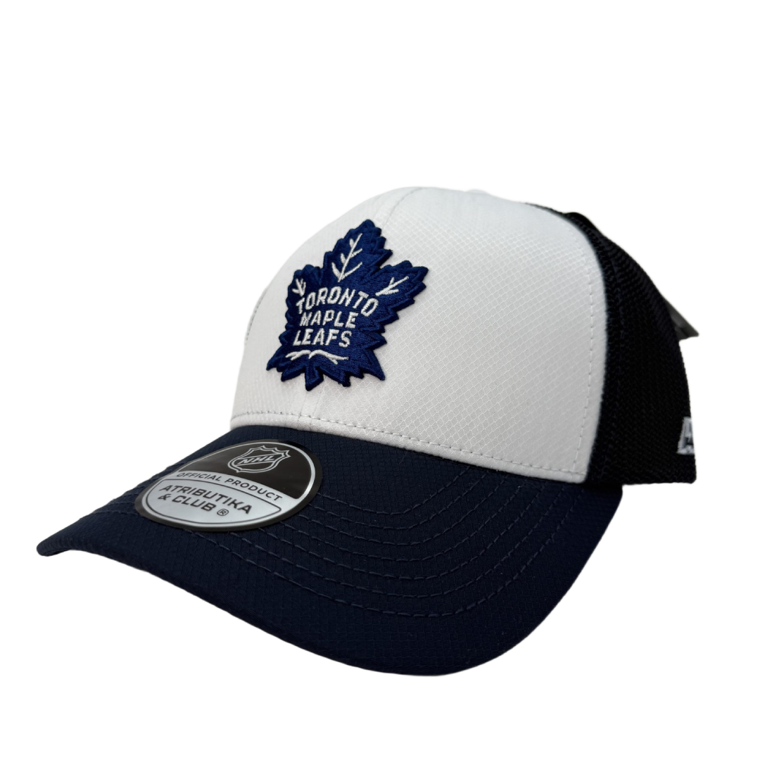 Купить Бейсболка "NHL Toronto Maple Leafs" бело-синяя 55-58 в Казахстане — Hockey1.kz