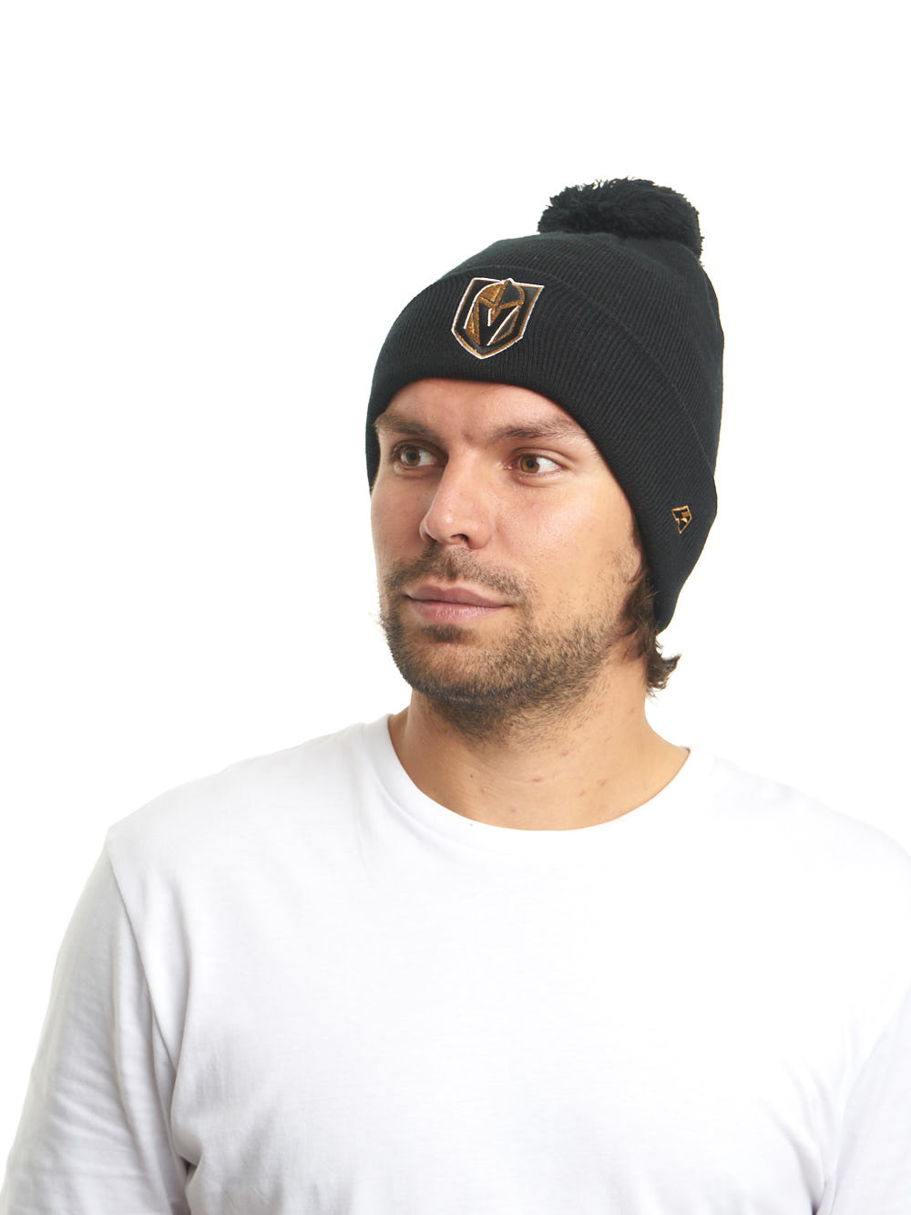 Шапка "NHL Vegas Golden Knights" с помпоном