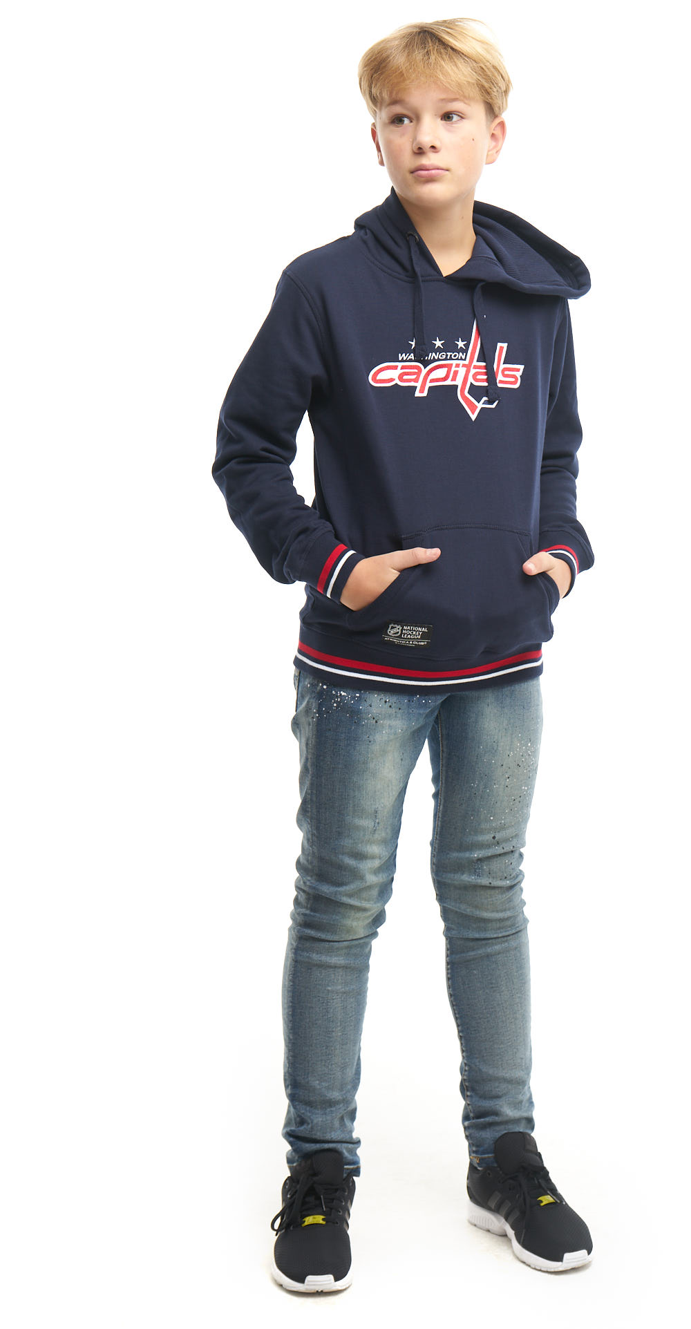 Толстовка детская Washington Capitals синяя