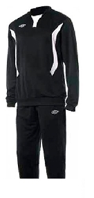 Костюм тренировочный Umbro Goal training poly suit черный