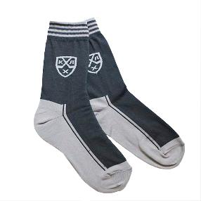 Носки спортивные "КХЛ" KSN 15T светло-серый/темно-серый
