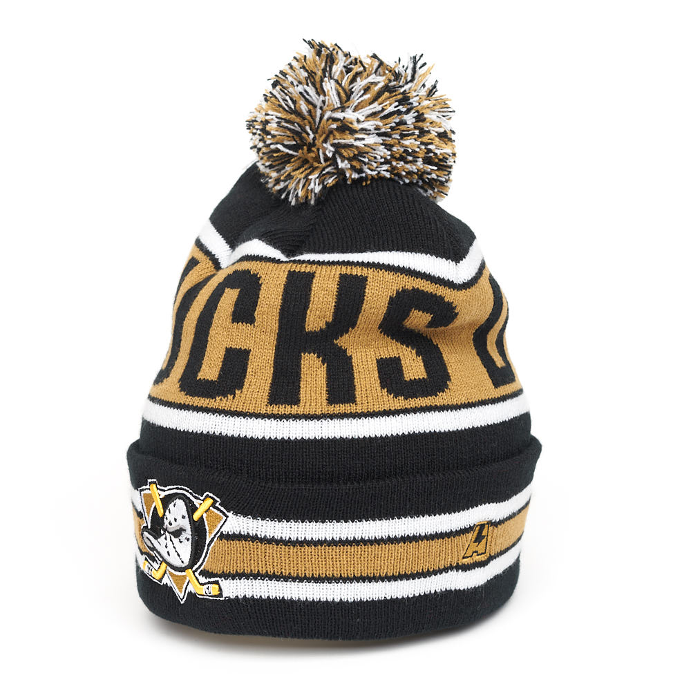 Шапка "NHL Anaheim Ducks" с помпоном