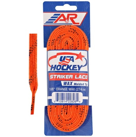 Шнурки хоккейные с пропиткой A&R USA Hockey Waxed