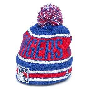 Шапка "NHL New York Rangers" с помпоном 55-58