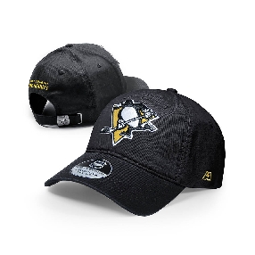 Бейсболка "NHL Pittsburgh Penguins" черная 52-54