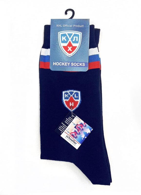 Носки спортивные "Art-Tex" KHL KSH-1 темно-синие