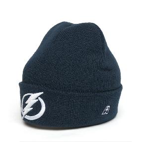 Шапка "NHL Tampa Bay Lightning" подростковая темно-синяя 52-54