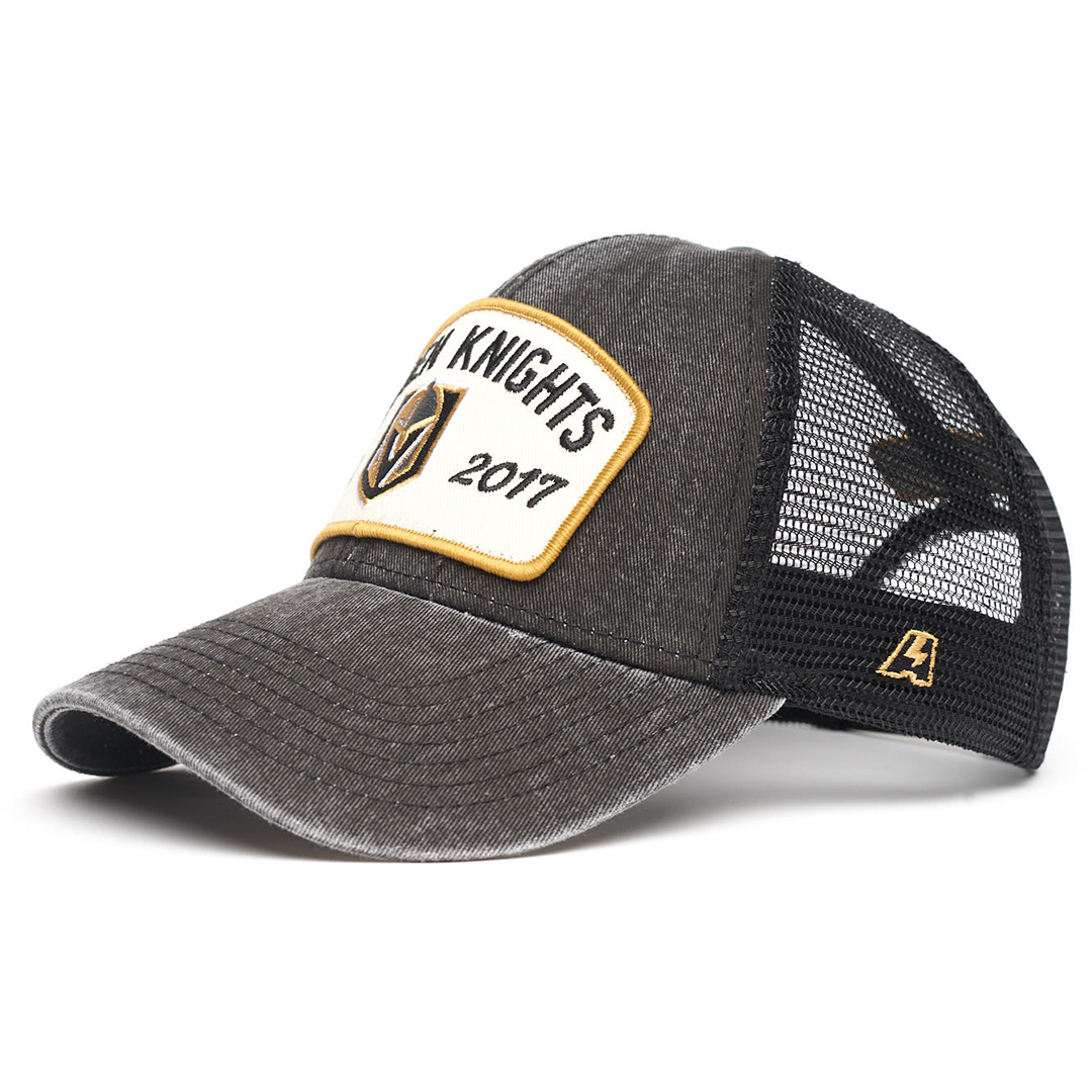 Купить Бейсболка "NHL Vegas Golden Knights Est. 2017" серая с сеткой 55-58 в Казахстане — Hockey1.kz