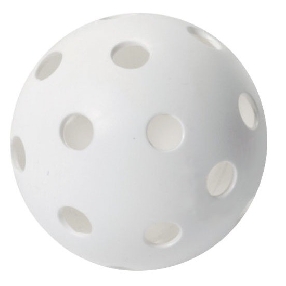 Флорбольный мяч Training Mad Guy белый 72 мм