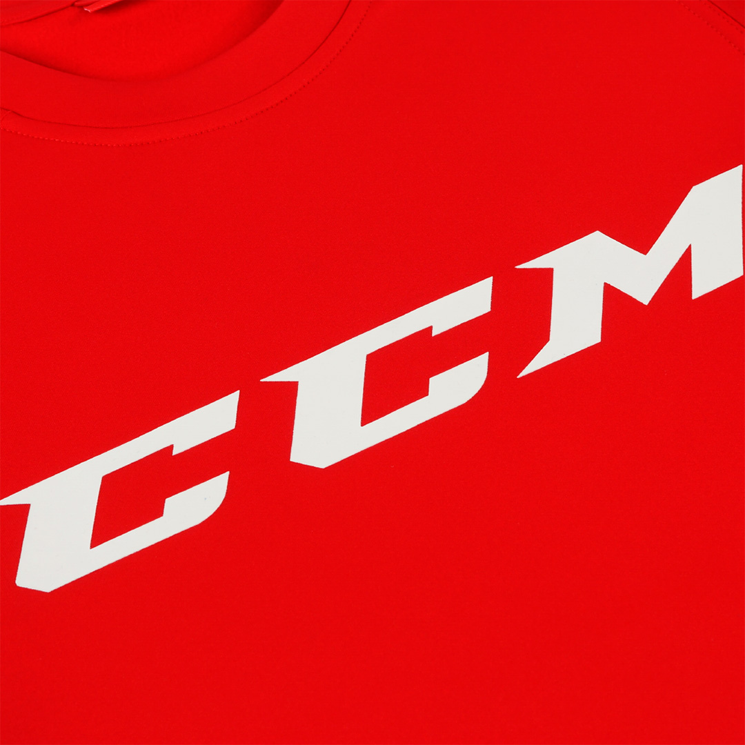 Джемпер CCM Locker Room Top юниорский красный 