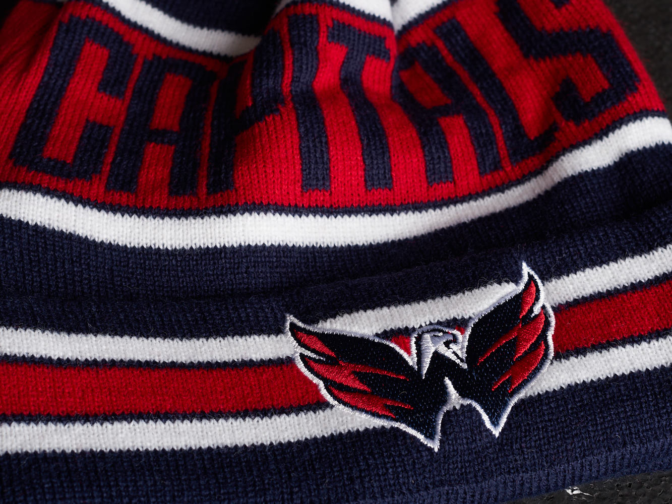 Шапка "NHL Washington Capitals" (подростковая)