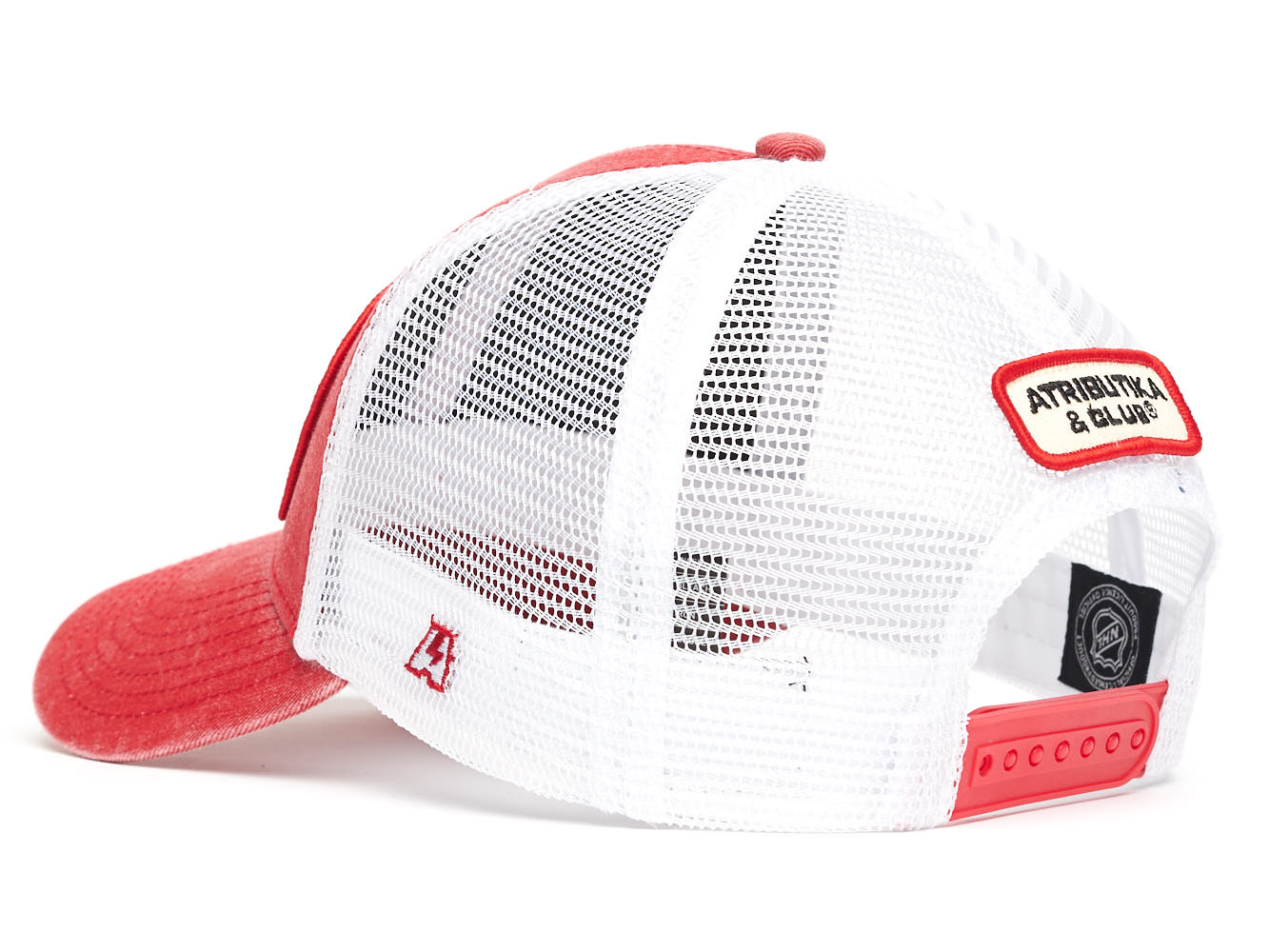 Бейсболка "NHL Detroit Red Wings Est. 1926" красно-белая 55-58