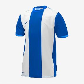 Футболка игровая Nike Flash Game Jersey SS бело-голубая