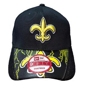 Бейсболка New Era NFL New Orleans Saints черная
