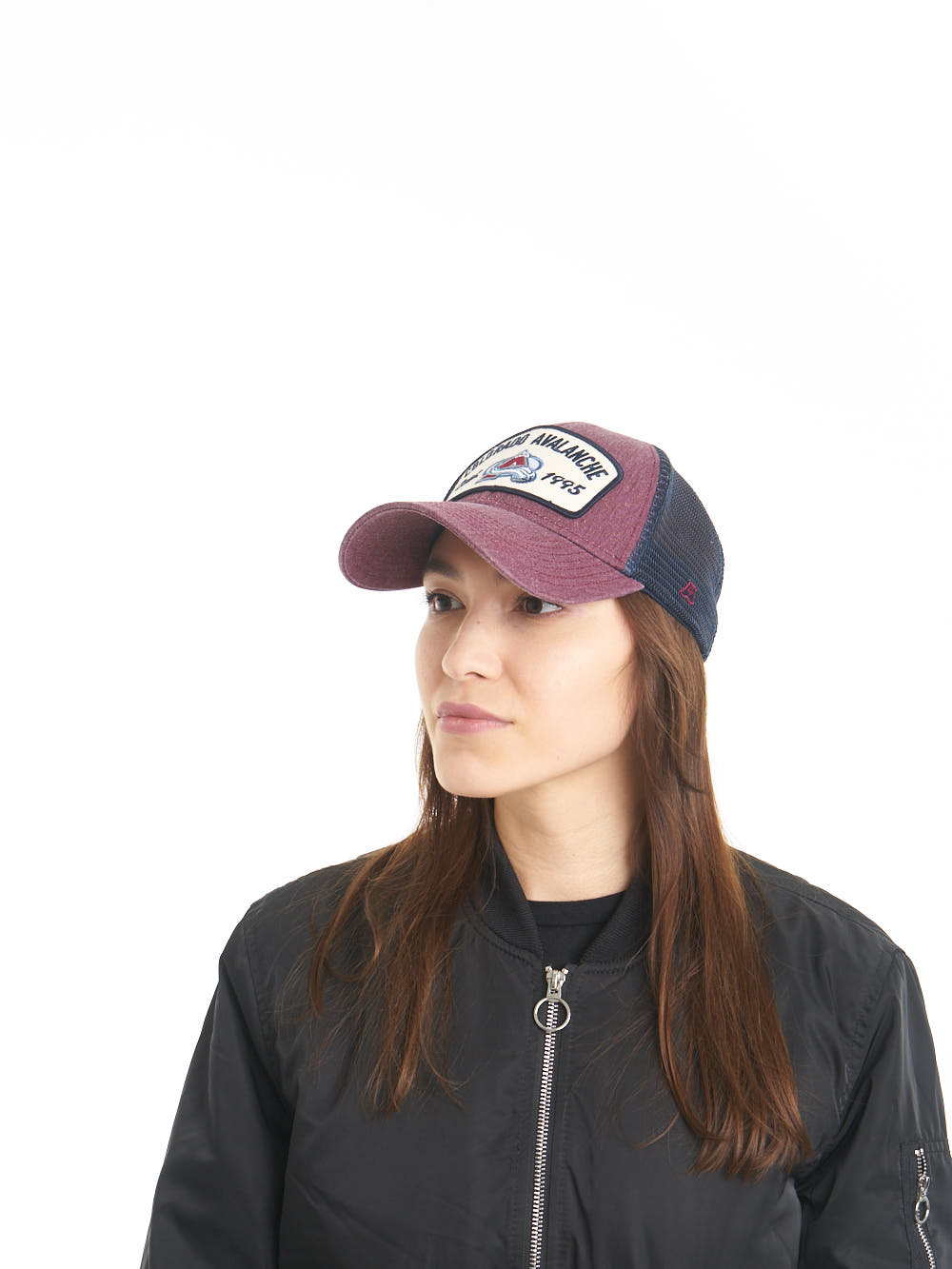 Бейсболка "NHL Colorado Avalanche Est. 1995" с сеткой 55-58