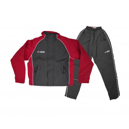 Костюм утепленный зимний Nike Bauer Warm Up Rink Suit красно-черный