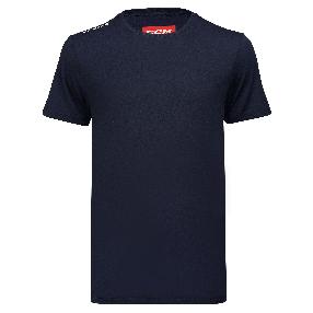 Футболка CCM AD Short Sleeve Essential темно-синяя
