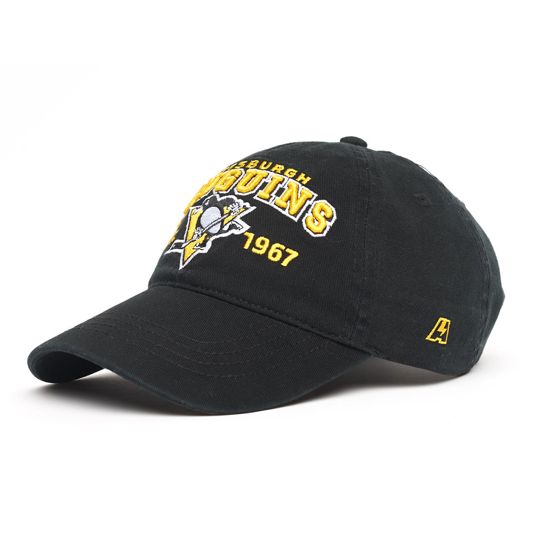 Купить Бейсболка "NHL Pittsburgh Penguins Hockey Est. 1967" черная 52-54 в Казахстане — Hockey1.kz
