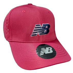 Бейсболка New Balance с перфорацией бордовая
