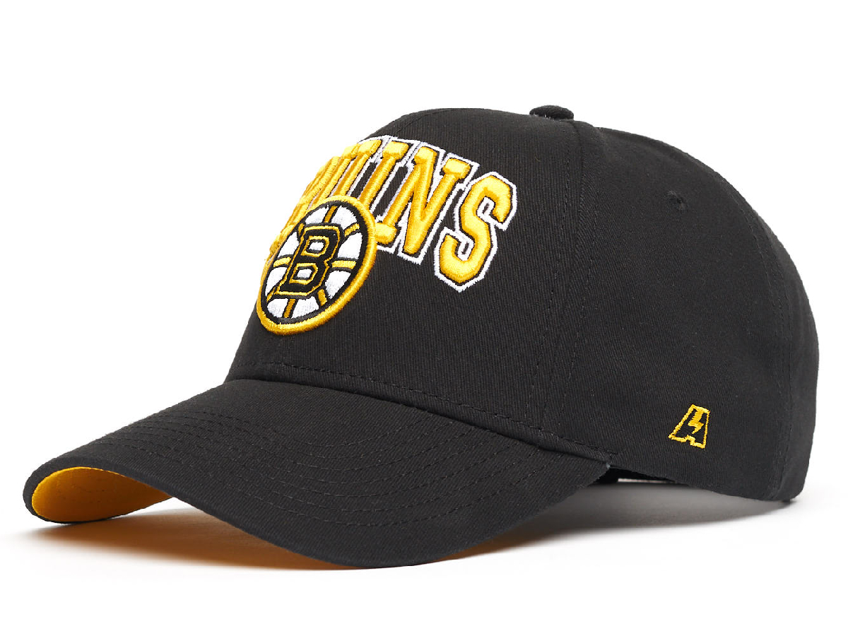 Бейсболка "NHL Boston Bruins" черная 55-58