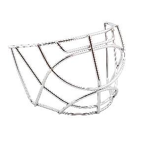 Решетка шлема вратаря Wall W6-12 Cat eye белая
