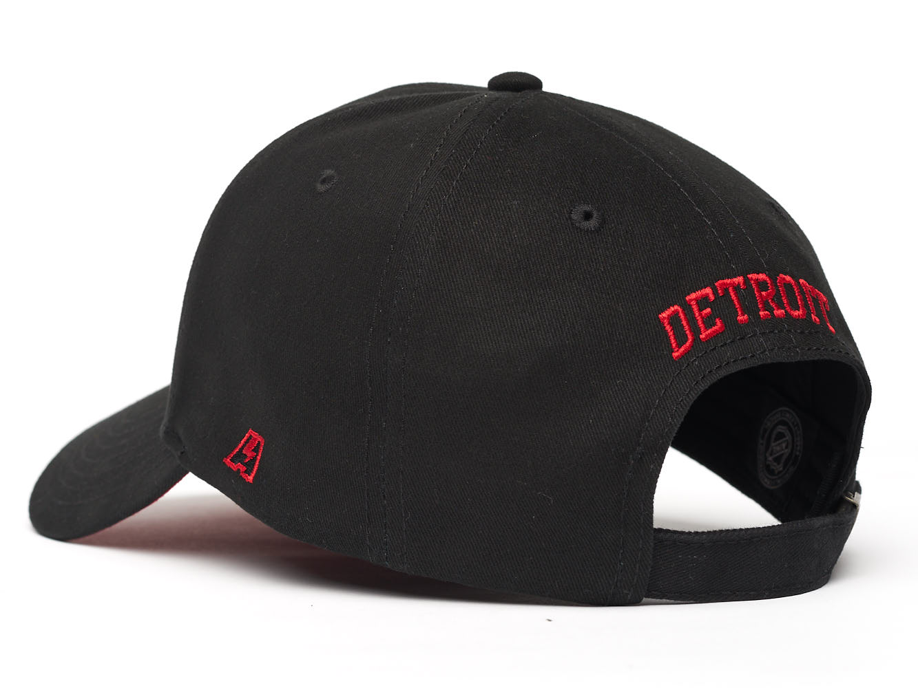 Бейсболка "NHL Detroit Red Wings" черная 55-58