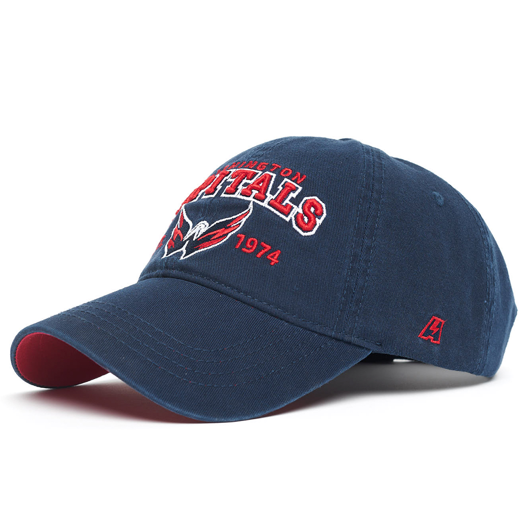Купить Бейсболка "NHL Washington Capitals Est. 1974" темно-синяя 55-58 в Казахстане — Hockey1.kz