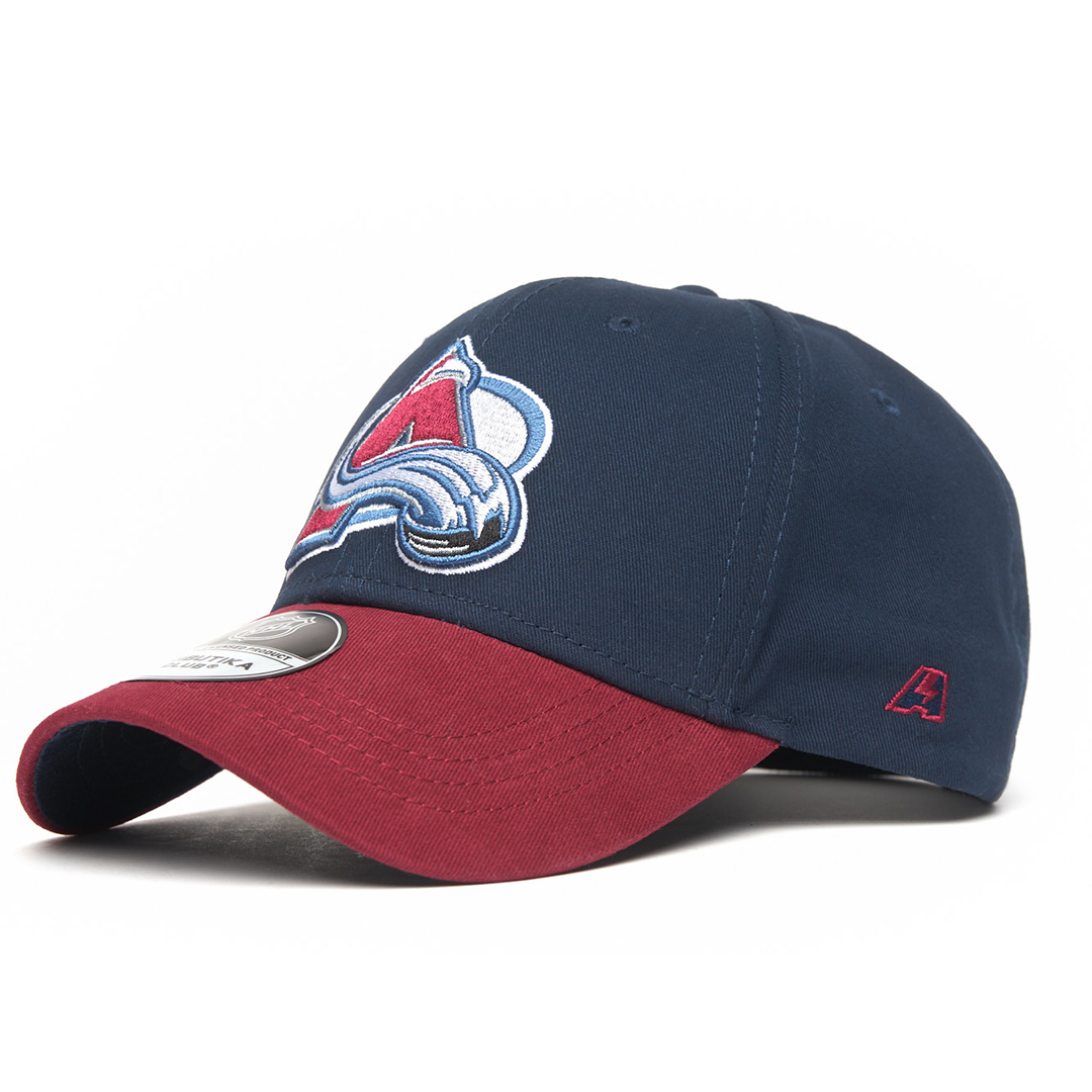Купить Бейсболка "NHL Colorado Avalanche"синяя-бордо 55-58 в Казахстане — Hockey1.kz