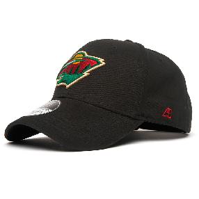 Бейсболка "NHL Minnesota Wild" черная 55-58