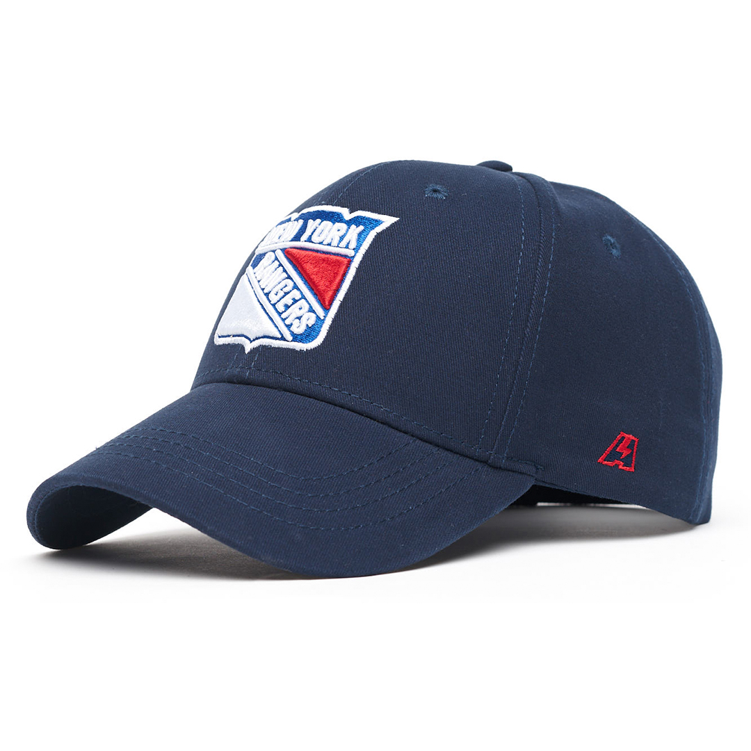 Купить Бейсболка "NHL New York Rangers" темно-синяя 55-58 в Казахстане — Hockey1.kz