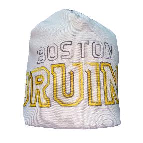 Шапка Reebok Cuffless Knit Boston Bruins белая