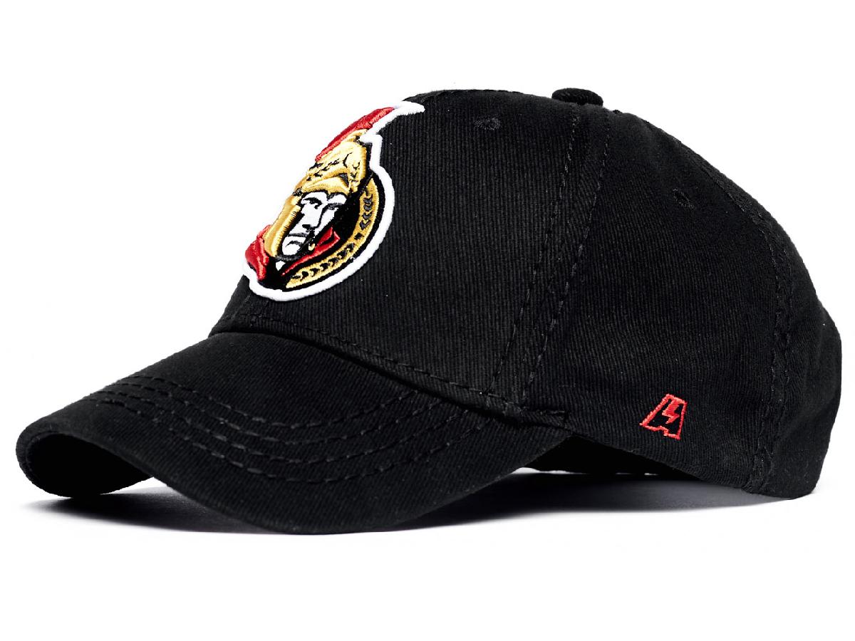 Бейсболка "NHL Ottawa Senators" черная