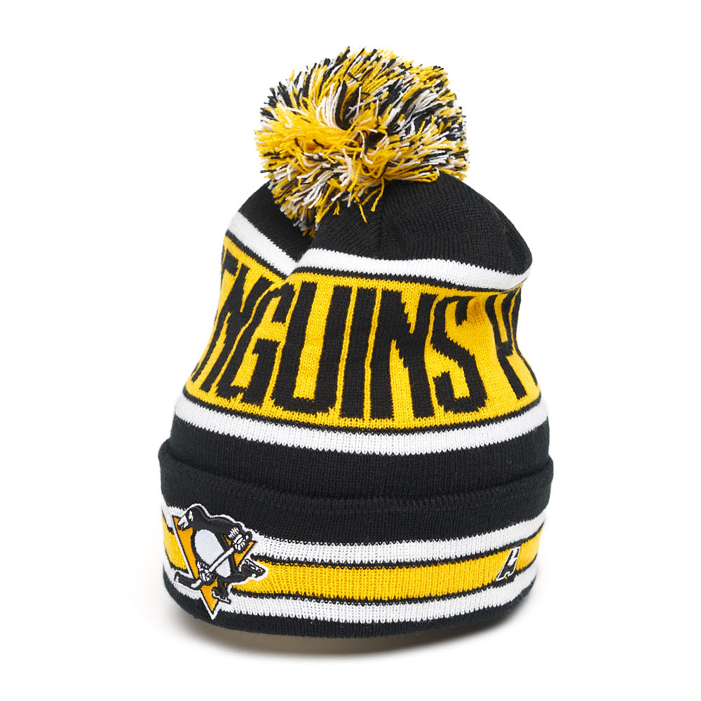 Шапка "NHL Pittsburgh Penguins" с помпоном