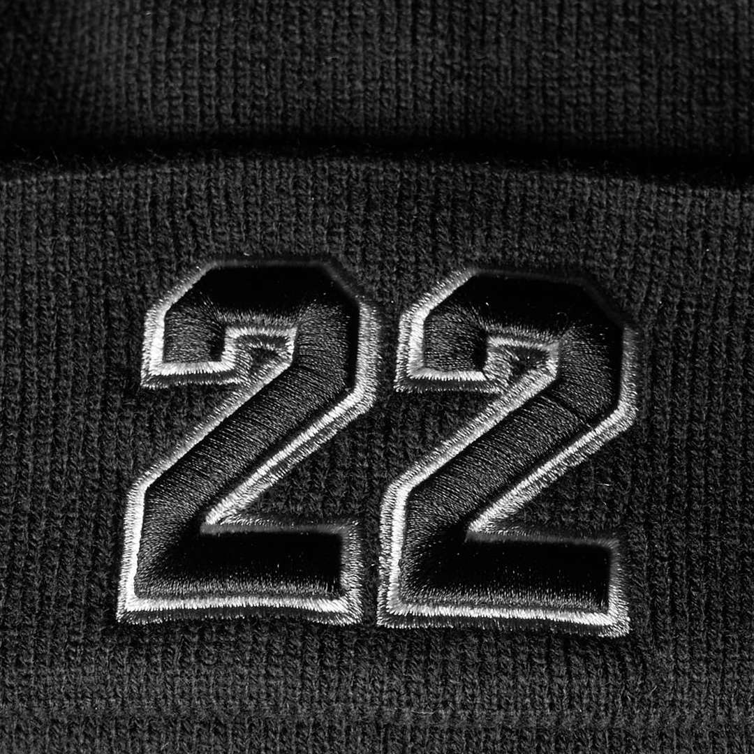 Шапка "KHL" черная №22