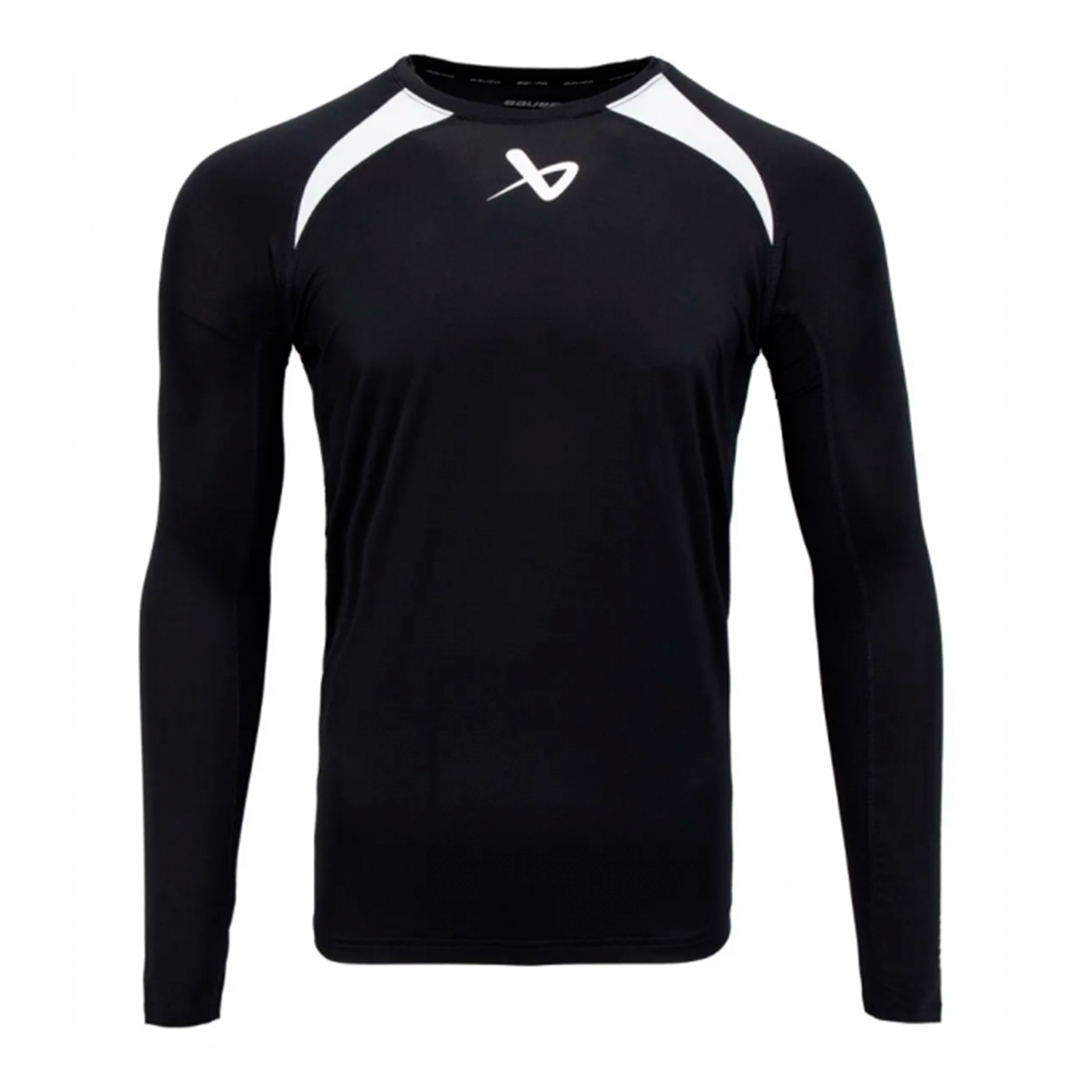 Купить Футболка компрессионная Bauer Performance LS BL Top S22 детская в Казахстане — Hockey1.kz