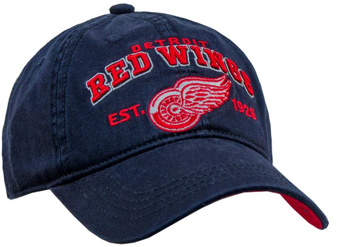 Бейсболка "NHL Detroit Red Wings Est. 1926" черная
