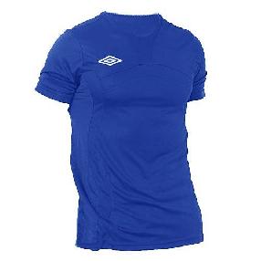 Футболка игровая Umbro Goal poly tee синяя