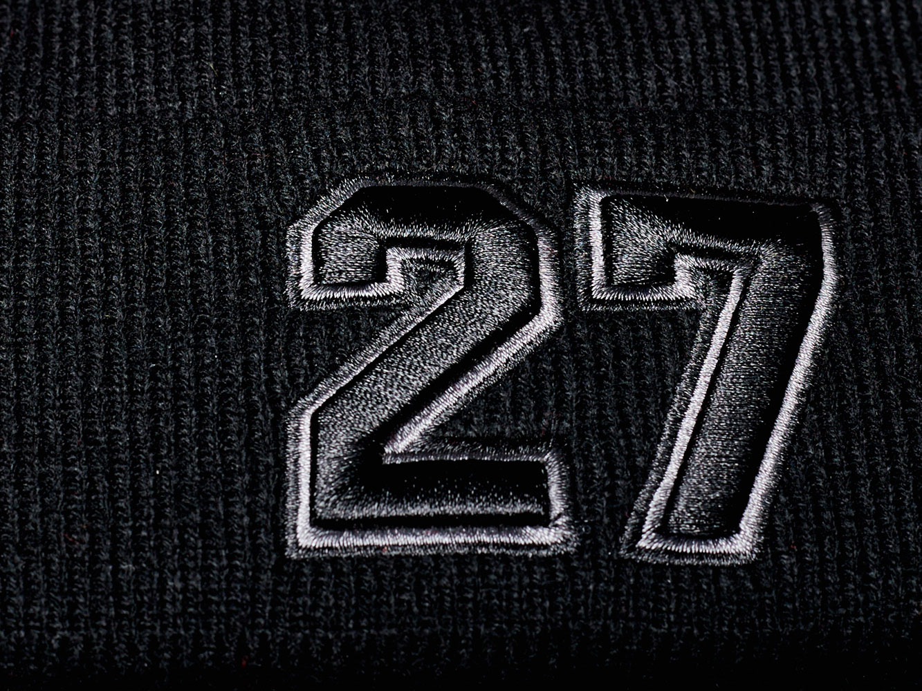 Шапка "KHL" черная №27