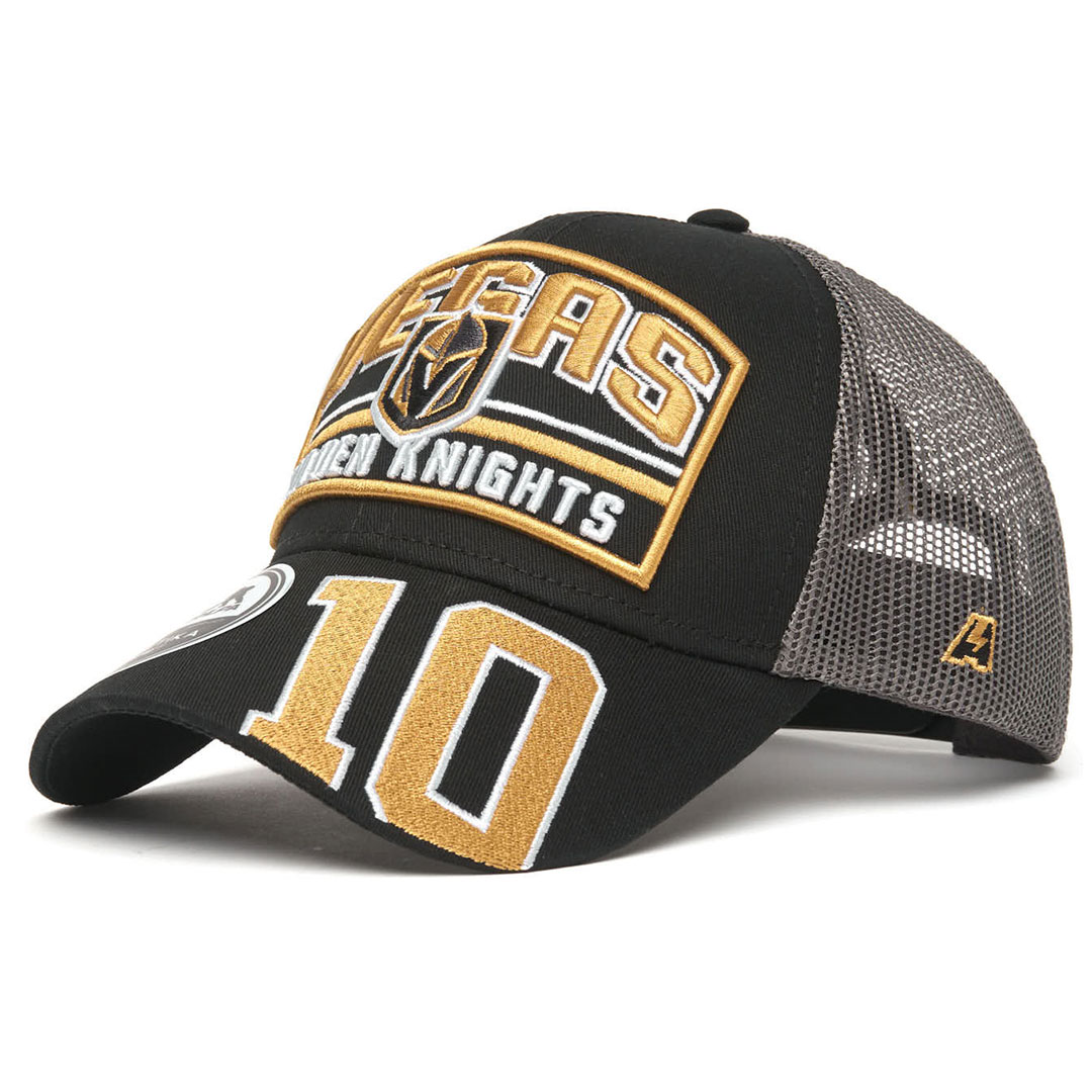 Купить Бейсболка "NHL Vegas Golden Knights" №10 черная с сеткой 55-58 в Казахстане — Hockey1.kz